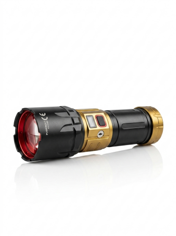Powerdex PD-11500 Profesyonel Şarjlı Avcı El Feneri - 40W 4000 Lümen Zoomlu