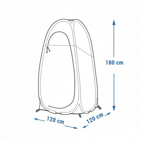 Orcamp WC Duş ve Soyunma Kabini