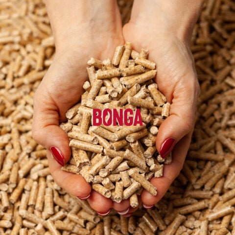 Bonga Çam Peleti 20 KG 6 MM – %100 Çam Odunu Pelet Soba ve Kalorifer Kazanı Yakıtı