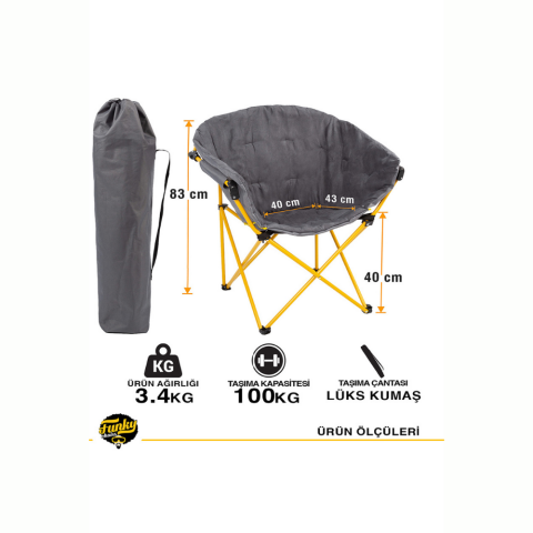 Funky Chairs Moon L Kamp Koltuğu