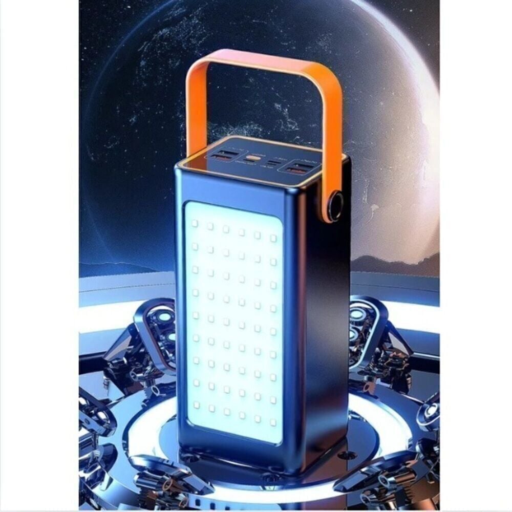 Acl Pw-52 70.000mAh 22.5W Siyah LCD 1xMicro 2xTyp-C 4xUsb Port Taşınabilir Şarj Cihazı Powerbank