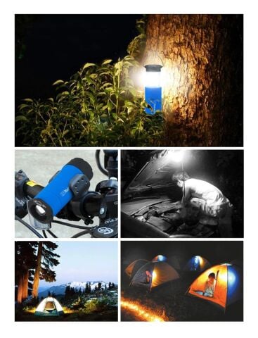 Naturehike 3IN1 Multi Fonksiyonel LED Kamp Lambası