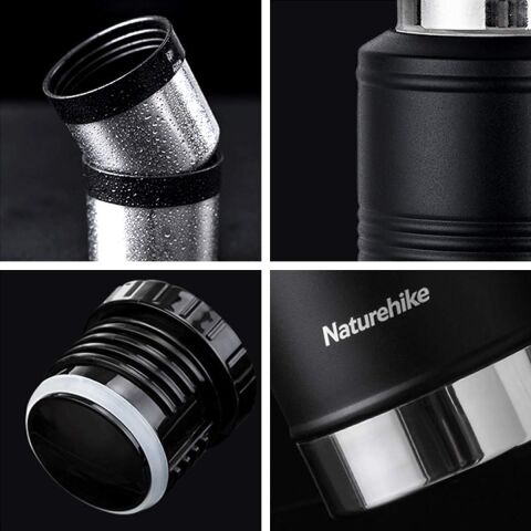 Naturehike Q-9H Paslanmaz Çelik Vakumlu Termos 1250 ML