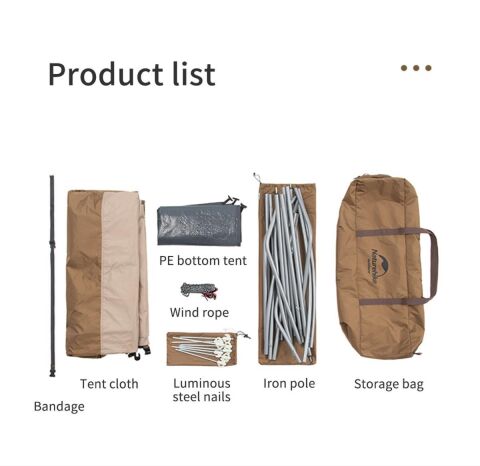 Naturehike WC & Duş & Giyinme Çadırı