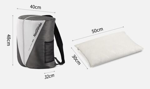 Naturehike HD250 Zarf Tarzı Yastıklı Çift Kişilik Pamuklu Uyku Tulumu