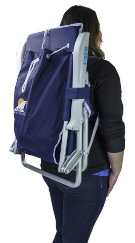 Gci Outdoor Backpack Beach Chair™  4 Kademeli Katlanır Plaj Sandalyesi