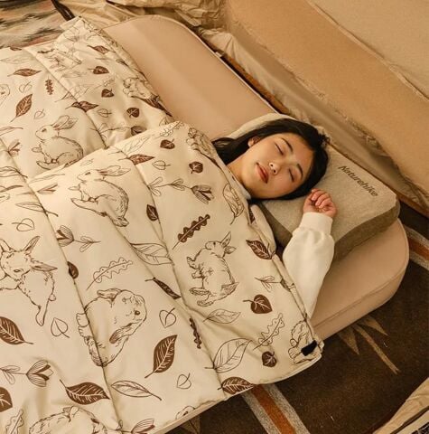 Naturehike Cute Mud Rabbit MT180 Zarf Trazı Pamuklu Uyku Tulumu -8°C