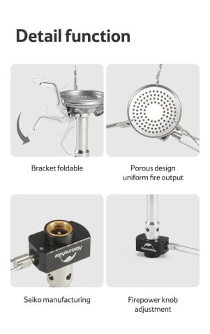 Naturehike Folding İntegrated Stove Ocak Başı | 3000Wt |