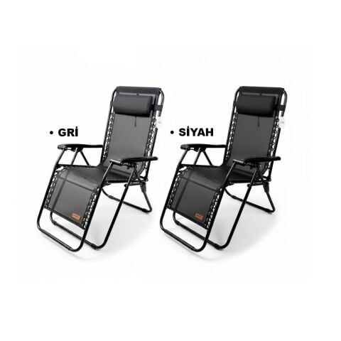 Madfox EasyRest Katlanır Şezlong Sandalye