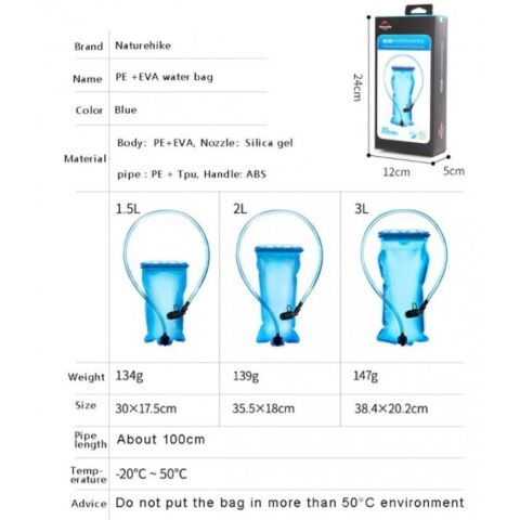 Naturehike Scud Hydratıon Pack Sırt Çantası Suluğu