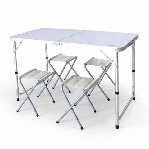 Madfox Nomad Duo Tabureli Katlanır Kamp Masası Seti