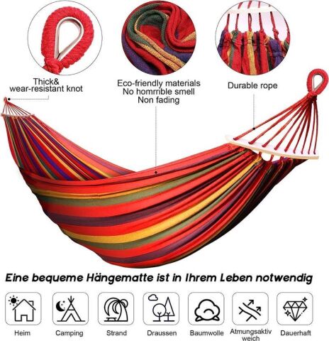 Madfox Tree Bed Lightweight Canvas Hamak