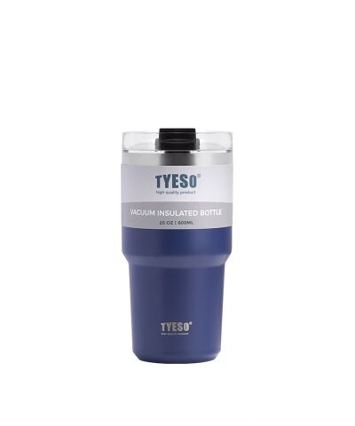 Tyeso TripleTask Termos Vakumlu Yıkanabilir Silikon Pipetli 600ML