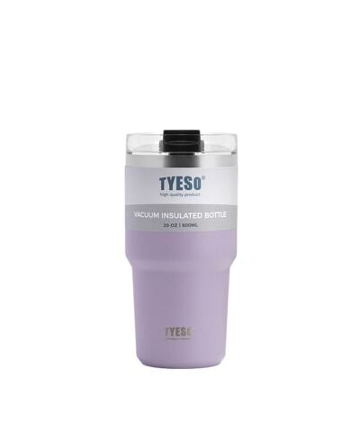 Tyeso TripleTask Termos Vakumlu Yıkanabilir Silikon Pipetli 600ML
