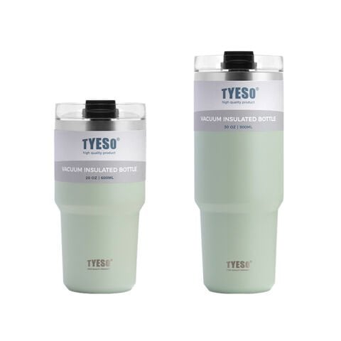 Tyeso TripleTask Termos Vakumlu Yıkanabilir Silikon Pipetli 600ML