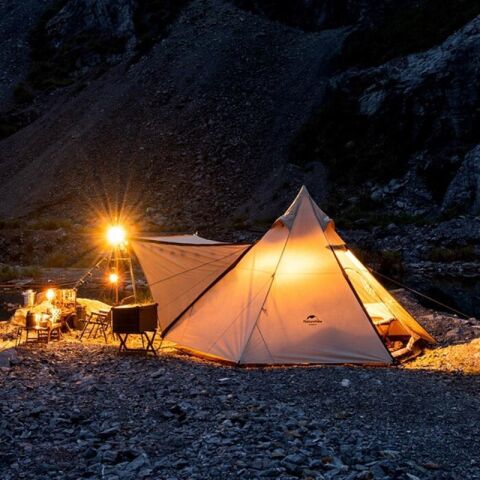 Naturehike Moğol Glamping 4 Kişilik Piramid Çadır