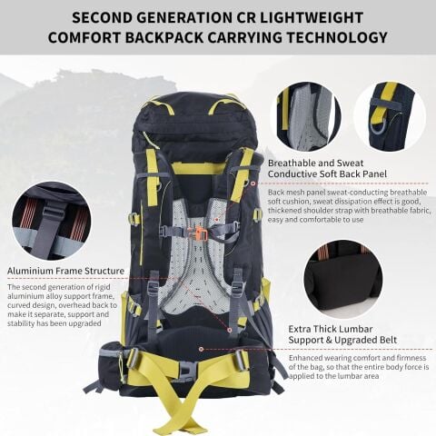 Naturehike 55+5 Lt Trekking Sırt Çantası