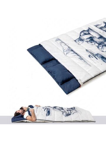 Naturehike Zarf Tarzı Yastıklı Çift Kişilik Pamuklu Uyku Tulumu