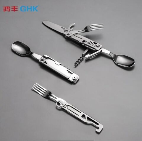 Grand Harvest GHKS002 Multi Fonksiyonel Çatal Bıçak Kaşık Tirbüşon Set