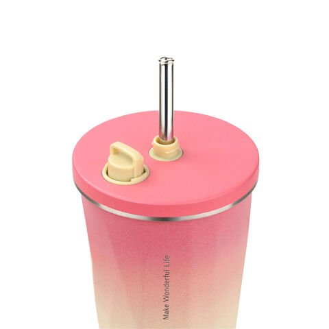 Tyeso Candy Tumbler Vakumlu Paslanmaz Çelik Termos 600 ML