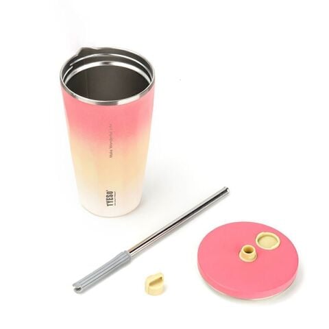 Tyeso Candy Tumbler Vakumlu Paslanmaz Çelik Termos 600 ML