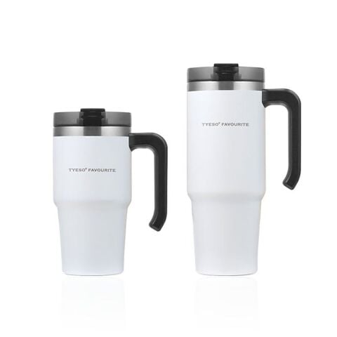 Tyeso Maxus Mug Vakumlu Çift Duvarlı Isı Yalıtımlı Pipetli 600 ML