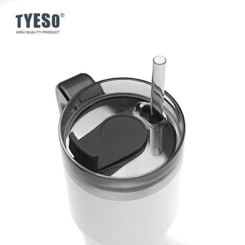 Tyeso Maxus Mug Vakumlu Çift Duvarlı Isı Yalıtımlı Pipetli 600 ML