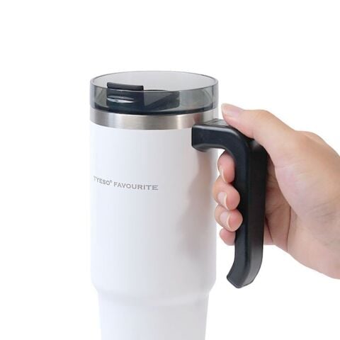 Tyeso Maxus Mug Vakumlu Çift Duvarlı Isı Yalıtımlı Pipetli 600 ML