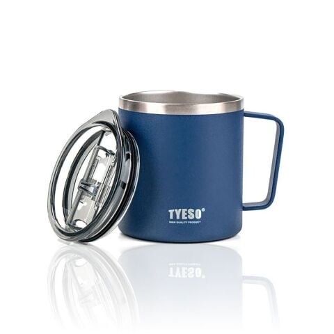 Tyeso Silviya Mug Vakumlu Paslanmaz Çift Duvarlı Termal Kapaklı 400ML