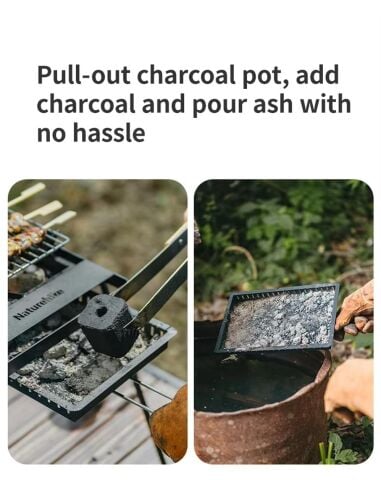 Naturehike Grill Barbecue + Karlanabilir Masalı