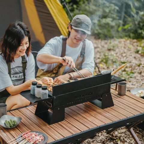 Naturehike Grill Barbecue + Karlanabilir Masalı