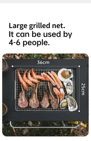 Naturehike IGT Multifunctional Travel Barbecue + Katlanabilir Masalı