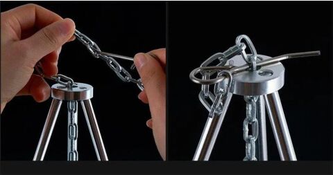 Naturehike ZJ01 Teleskopik 3 Ayaklı Tripod [ Ateş Askısı ]