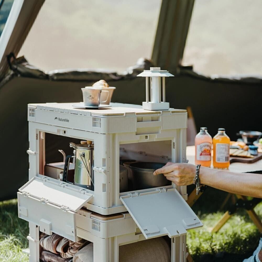 Naturehike Ling yue L Kapaklı Katlanır Saklama Kutusu [ Seyahat Organizatörü ]