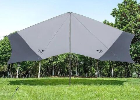 Naturehike Hexagon Sunrise Canopy 3.5x4 mt Tarp [Güneş ve Rüzgar Koruma Tentesi]