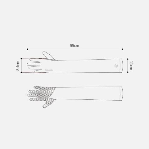 Naturehike UPF50+ Full Finger Güneş Koruma Kollukları