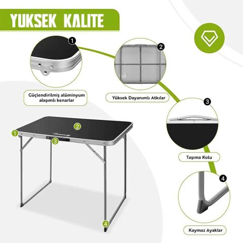 Madfox Zenith Katlanır Kamp Masası
