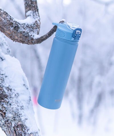 Tyeso Active Color Vakumlu Termos Yıkanabilir Silikon Pipetli 750ML