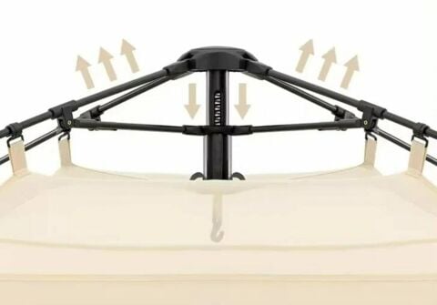 Naturehike Ango Picnic Otomatik Kurulum 3 Kişilik Çadır