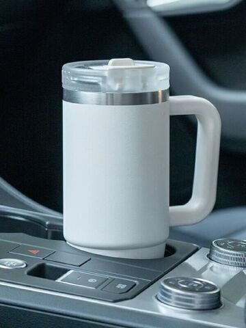 Tyeso QQ Termos Sızdırmaz Pipetli Çift Duvarlı Vakumlu 900ML