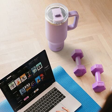 Tyeso QQ Termos Sızdırmaz Pipetli Çift Duvarlı Vakumlu 900ML