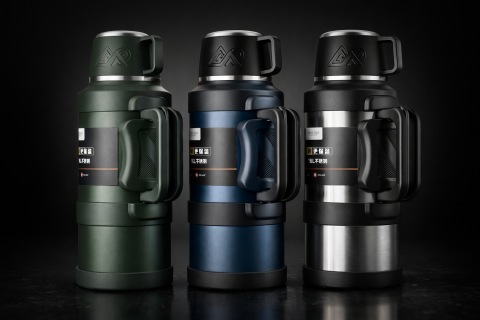 Safe 3 Litre Çelik Termos – 316 Paslanmaz Çelik Kamp Termosu