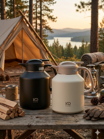 OKADI 2 Litre Paslanmaz Çelik Vakumlu Termos