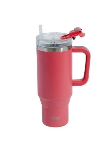 Tyeso QQ Termos Sızdırmaz Pipetli Çift Duvarlı Vakumlu 1200ML