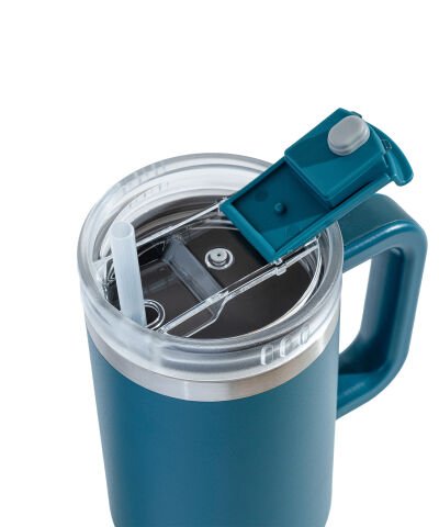 Tyeso QQ Termos Sızdırmaz Pipetli Çift Duvarlı Vakumlu 1200ML