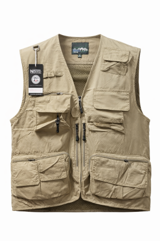 Manada Çok Cepli Avcı Yeleği