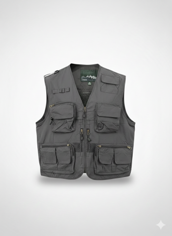 Manada Çok Cepli Avcı Yeleği