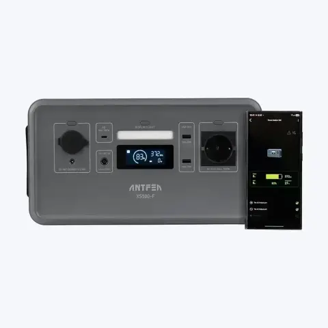 Antfea XS500F Taşınabilir Güç Sistemi - Gri 500W Mini