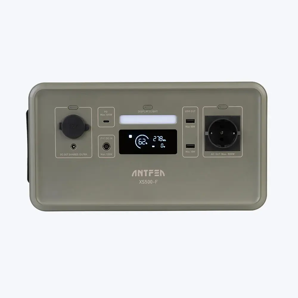 Antfea XS500F Taşınabilir Güç Sistemi - Gri 500W Mini