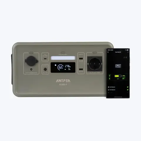 Antfea XS500F Taşınabilir Güç Sistemi - Gri 500W Mini